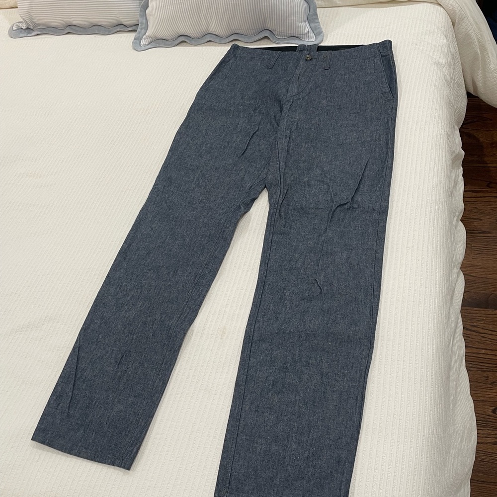 Rag & Bone Denim Blue Trousers
